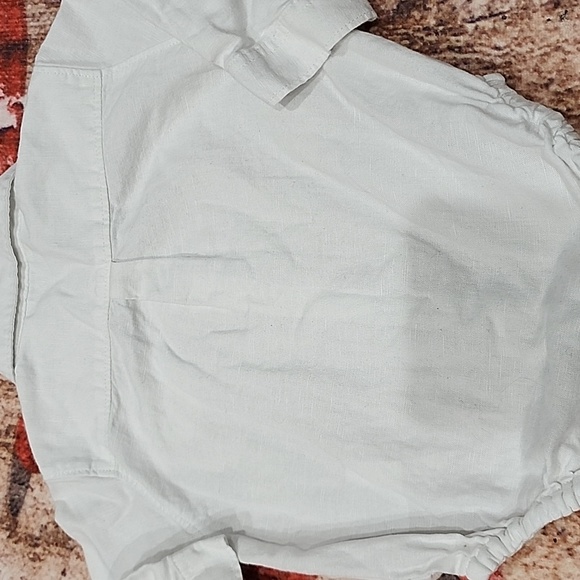 Janie and Jack button down linen shirt - Picture 8 of 8